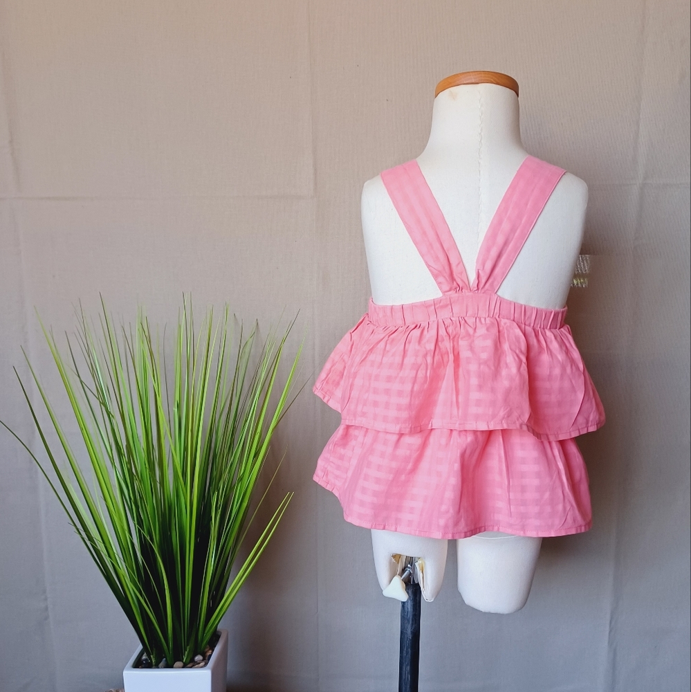 Gymboree Glitter Button Ruffle Top - Picture 6 of 7